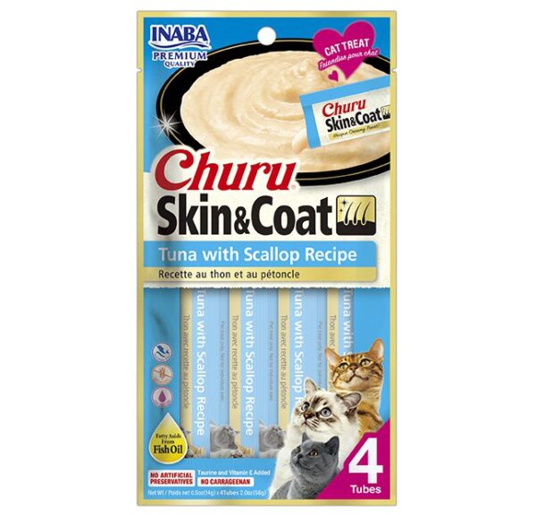 Churu Skin&Coat de Atún con Ostión