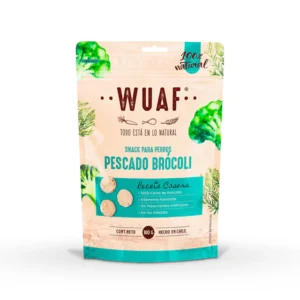 Snack Wuaf Pescado Brócoli 100gr
