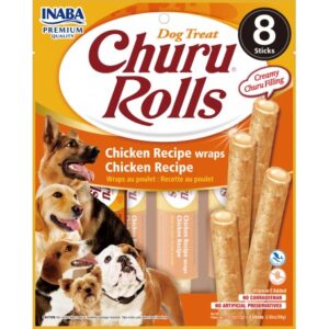 Churu Dog Rolls Chicken 96gr