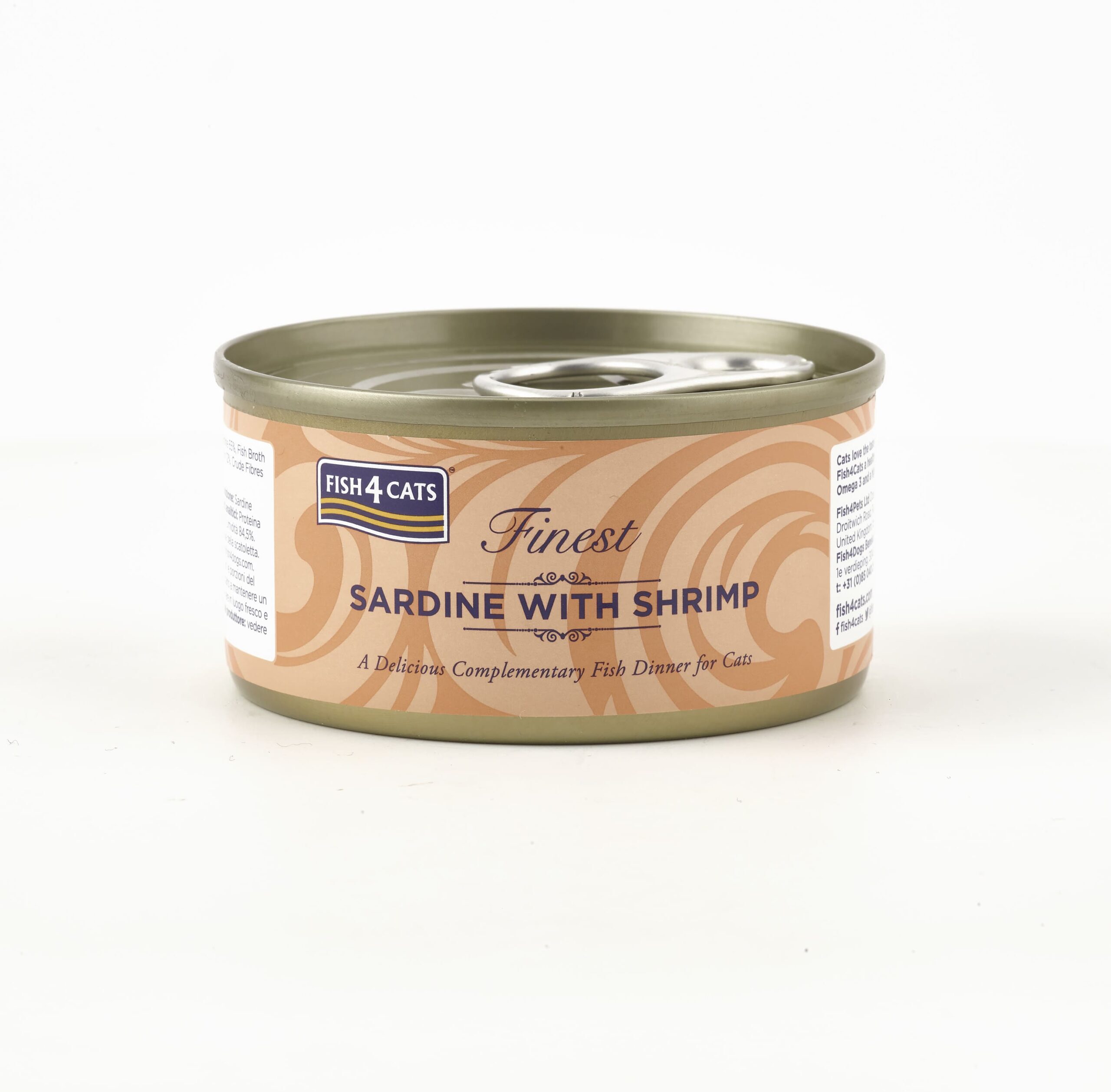 Lata F4C Sardina con Camarón 70g