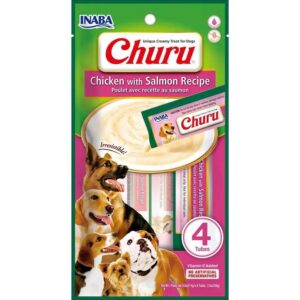Churu Dog Pollo con Salmón 4u