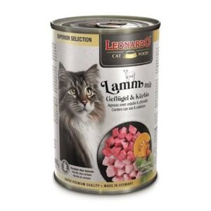 Lata Leonardo Cordero con Ave & Calabaza 400g