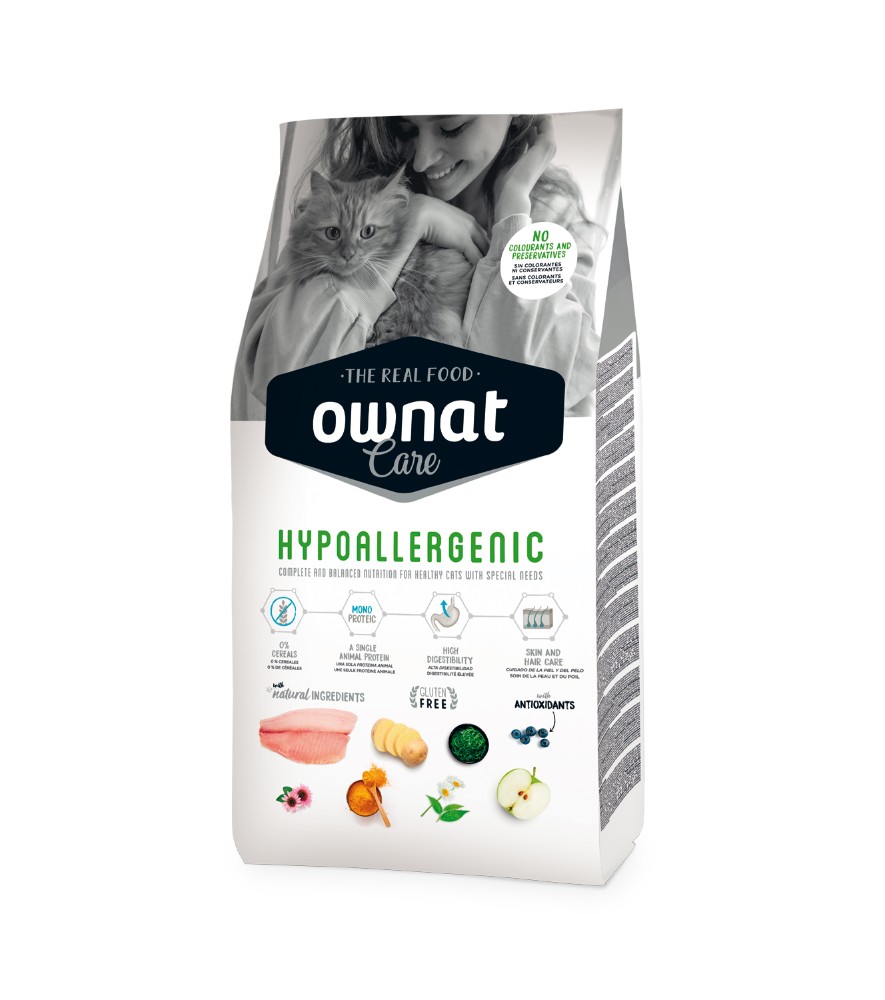 Ownat Care Hipoalergénico Felino 1,5kg
